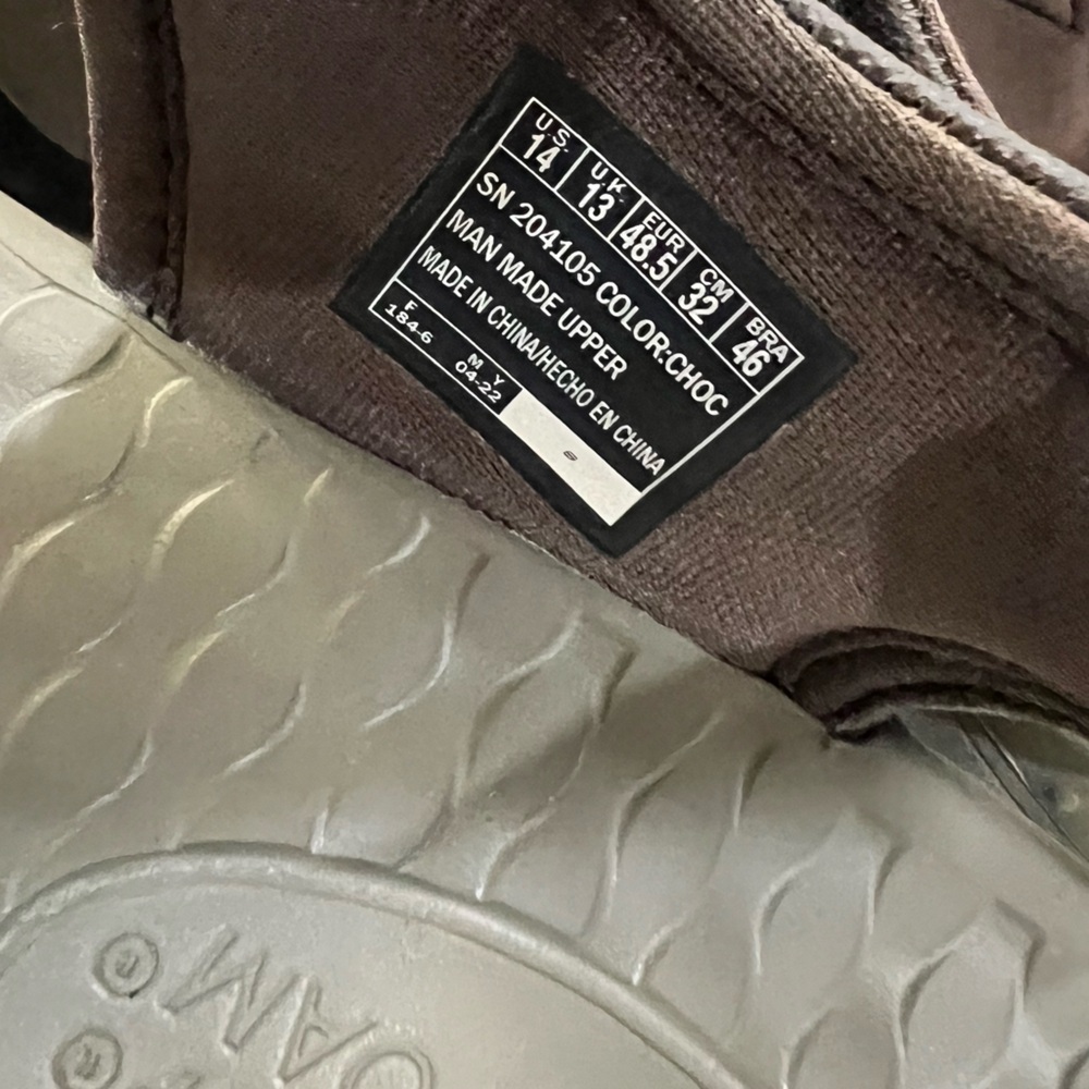 Skechers Dark Brown Open-Toe Sandals - Picture 6 of 11